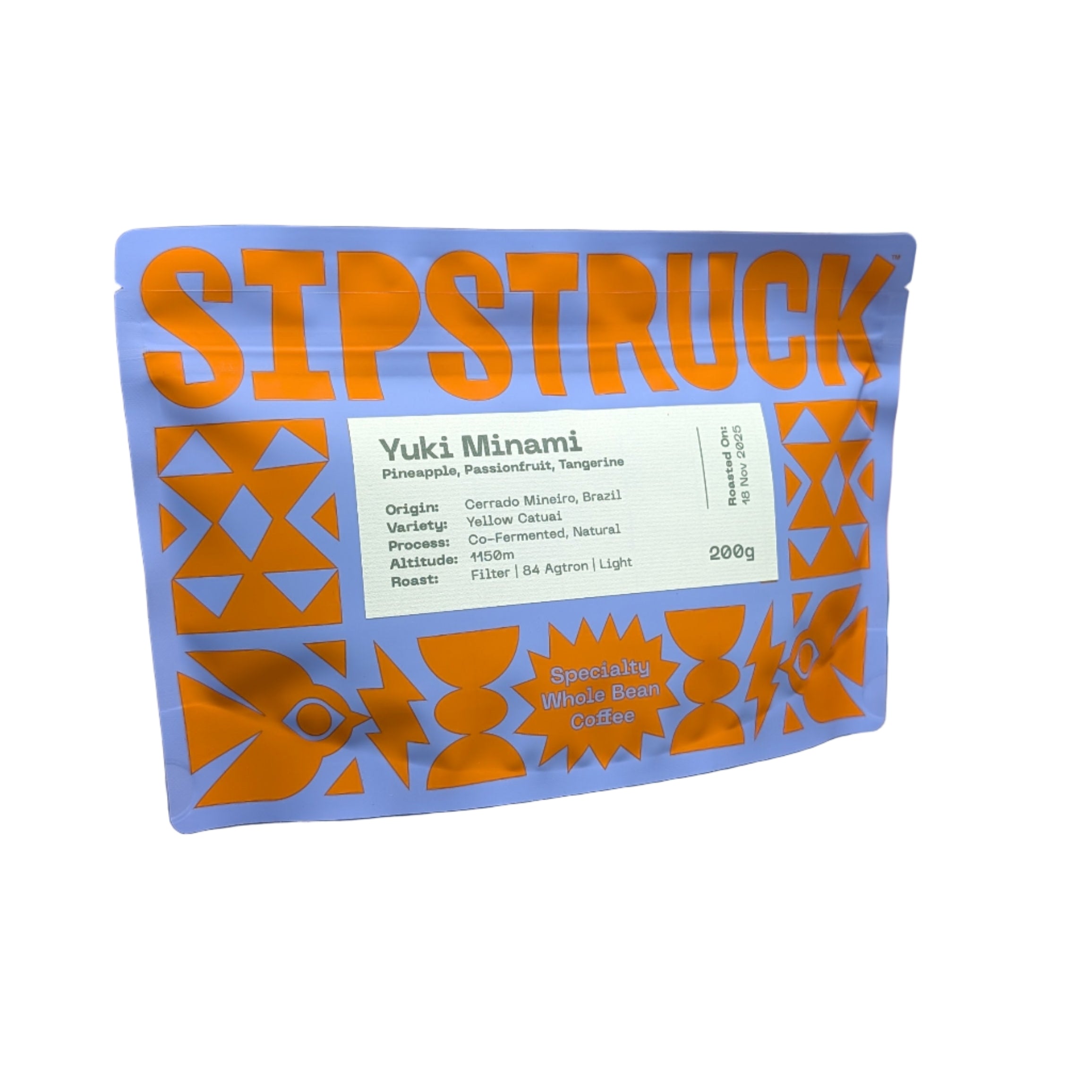 Sipstruck Yuki Minami Pinapple Co-Fermented Coffee Beans