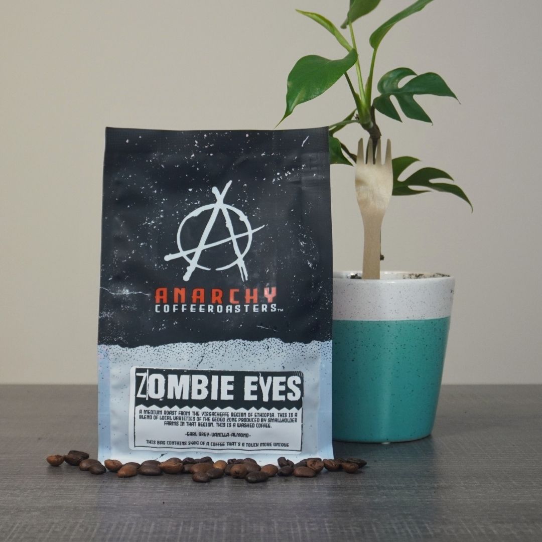 Anarchy Coffee Roasters Zombie Eyes Blend Coffee Beans