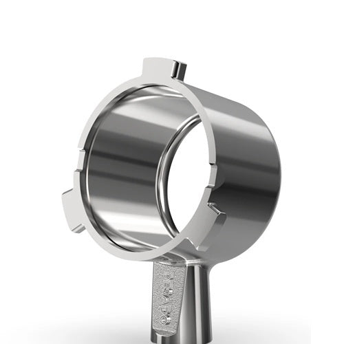 Pesado Stainless Steel Bottomless Hybrid Portafilter (Breville 54mm)