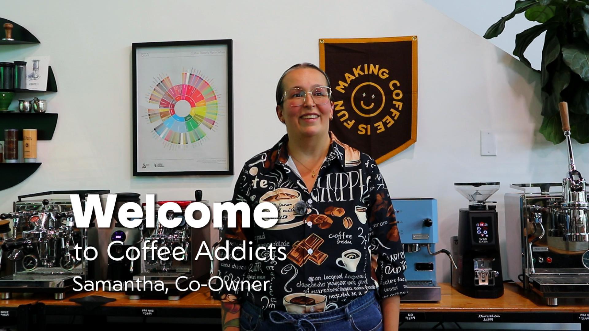 Load video: Welcome to Coffee Addicts, your one stop shop for all your home coffee needs - from parts and beans to quality gear built to last.