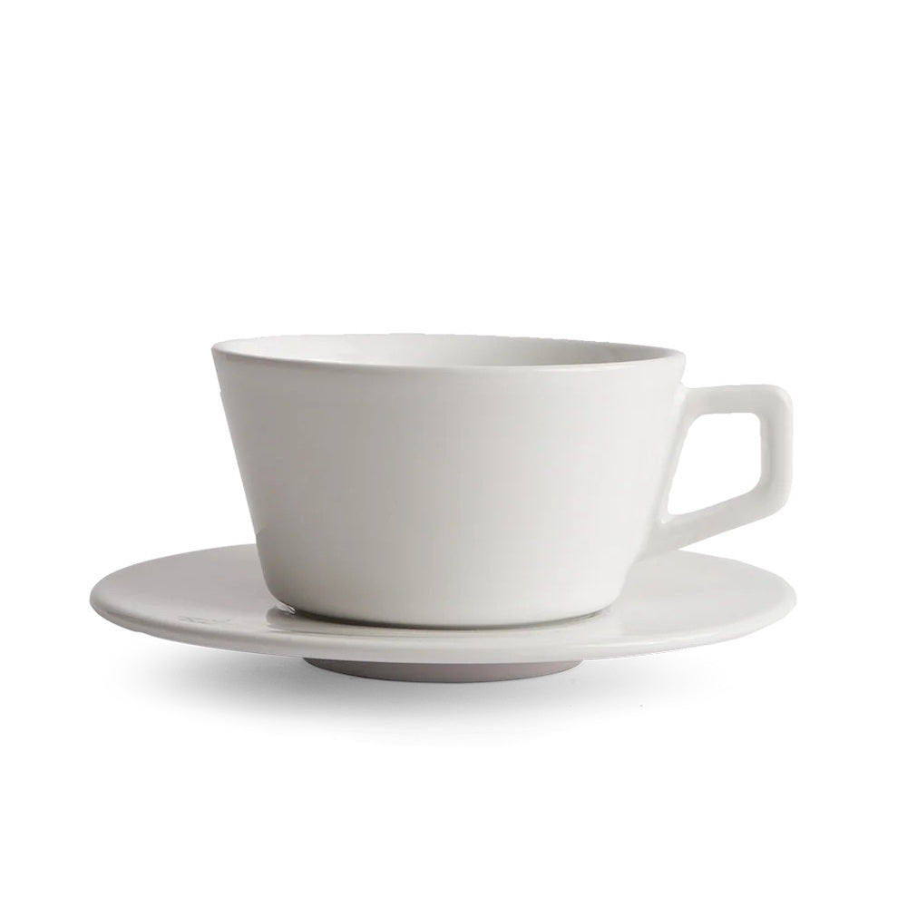 Created Co Angle Cappuccino Cup & Saucer (175ml, 6oz)