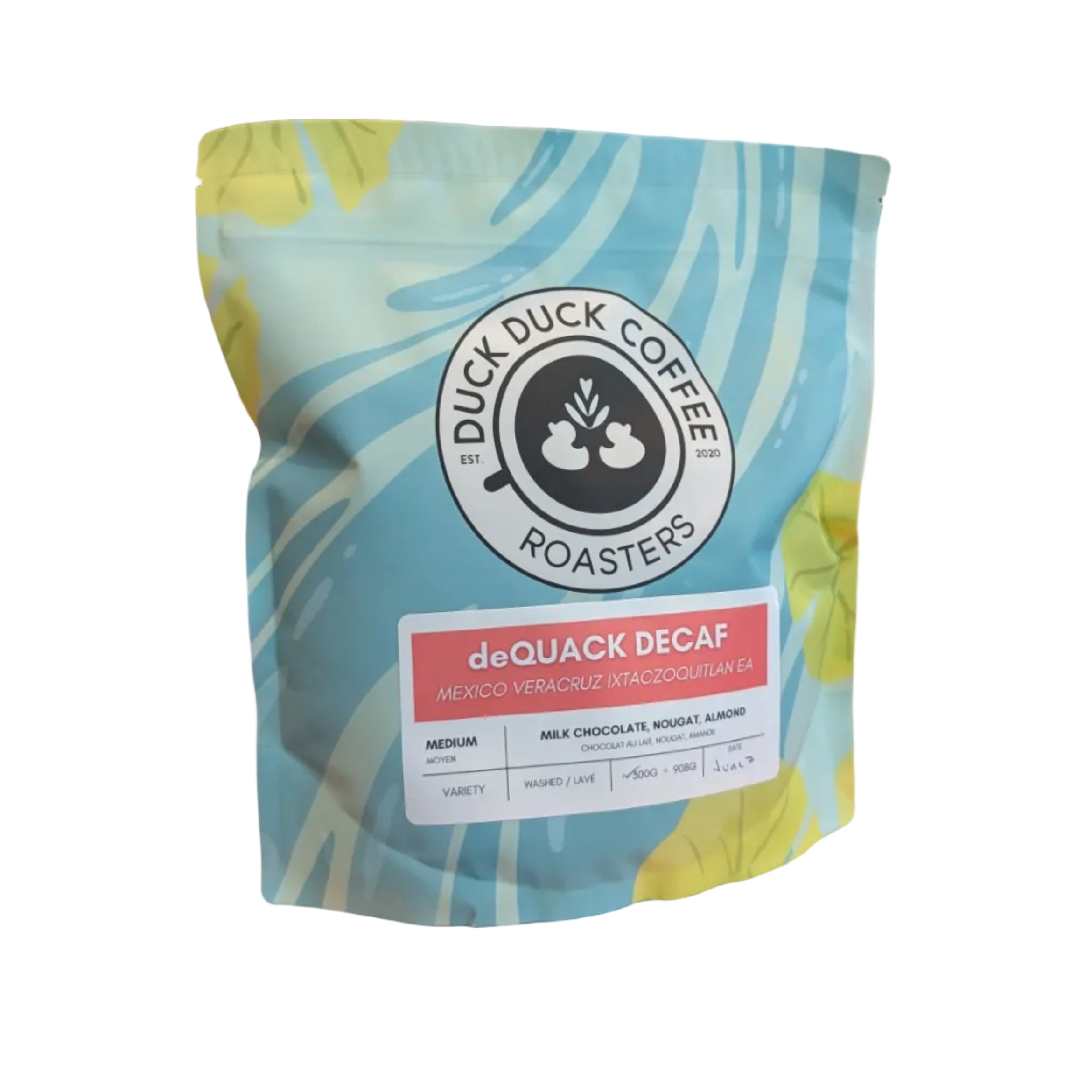 Duck Duck Coffee - deQUACK Decaf Coffee Beans