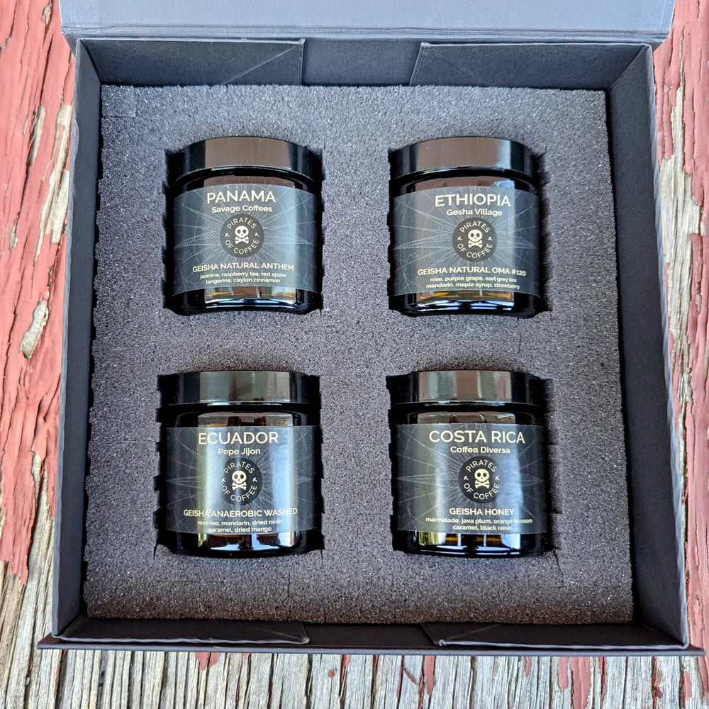 Pirates of Coffee Geisha Atlas Collection (4x 50g)