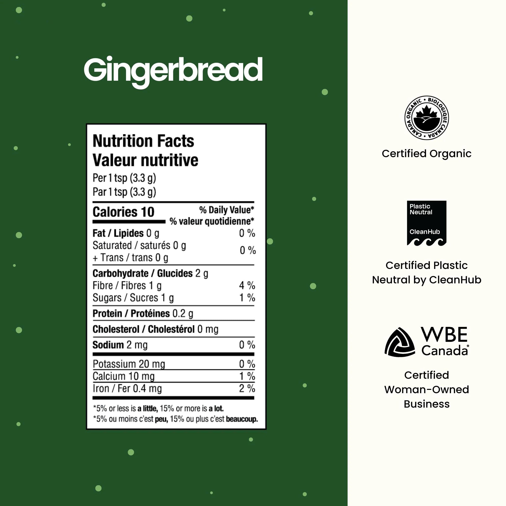 Blume Gingerbread Blend