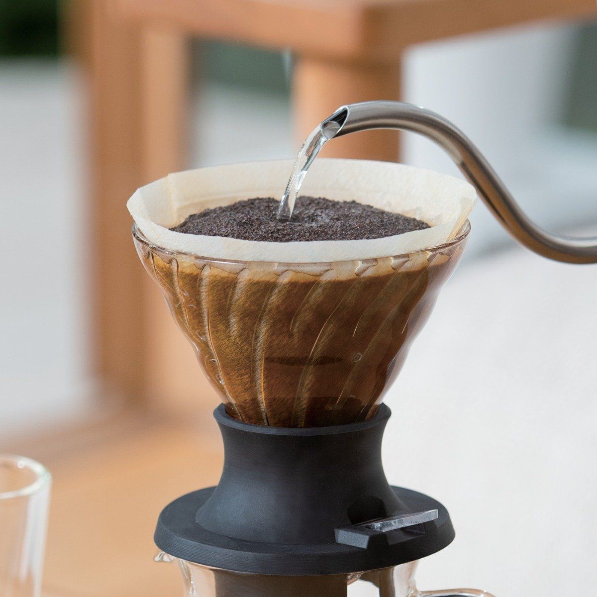 Hario V60-02 Switch Glass Immersion Dripper