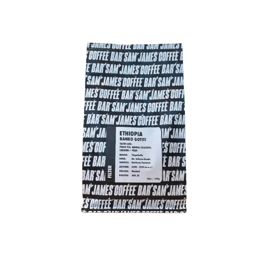 Sam James - Ethiopia - Banko Gotiti Microlot Coffee Beans