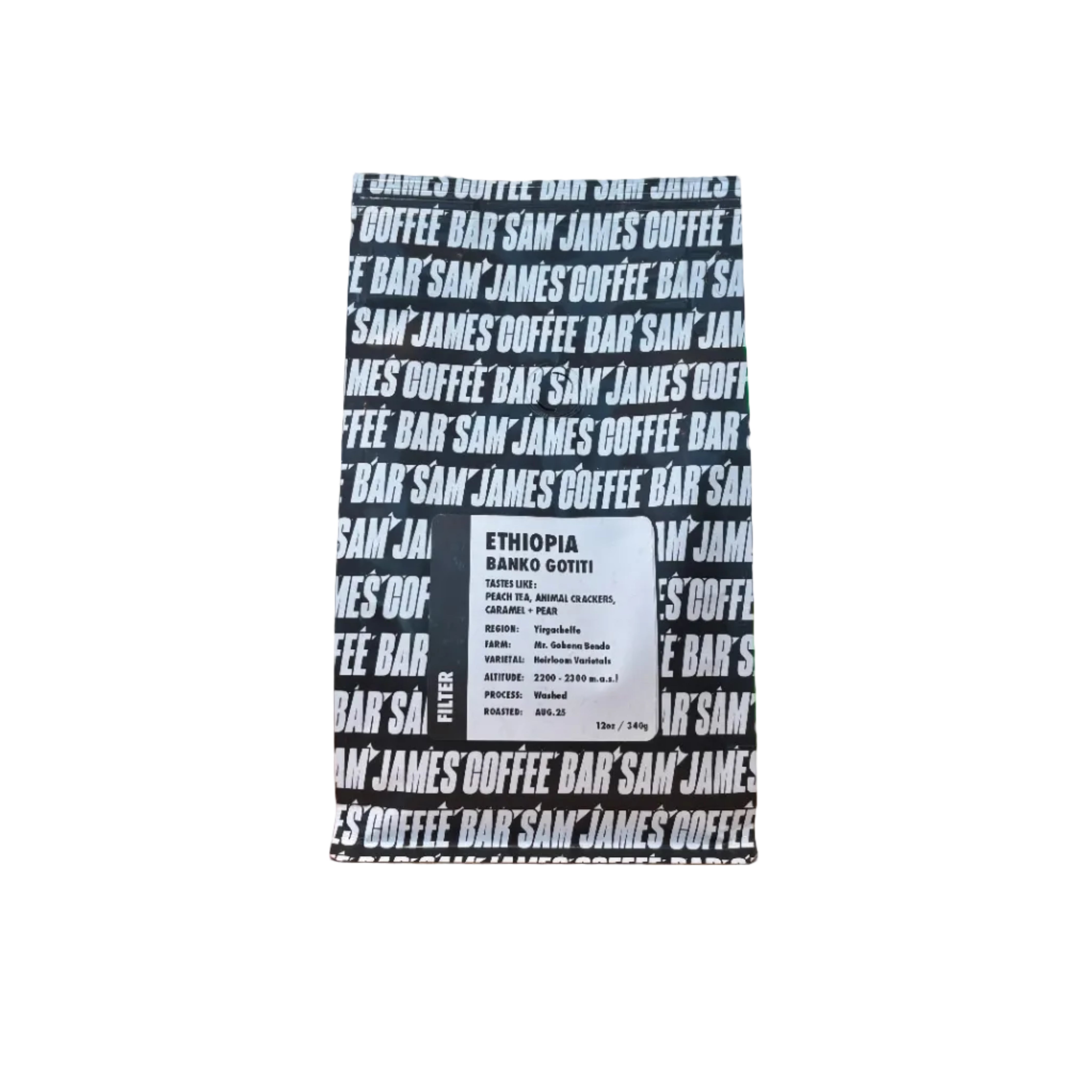 Sam James - Ethiopia - Banko Gotiti Microlot Coffee Beans