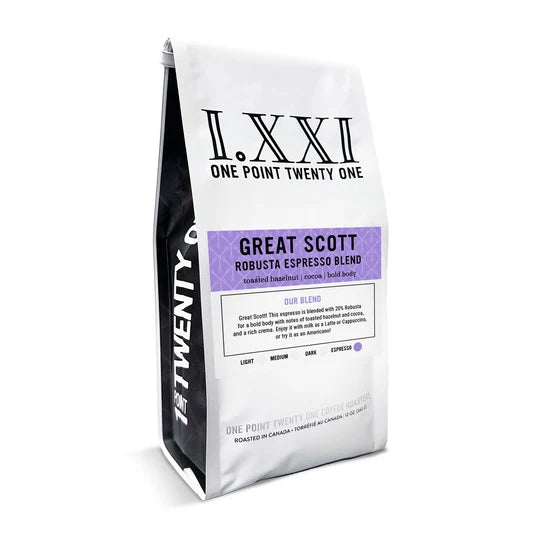 One Point Twenty One Roasters - Great Scott Espresso Coffee Beans