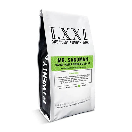 One Point Twenty One Roasters - Mr. Sandman Decaf Coffee Beans