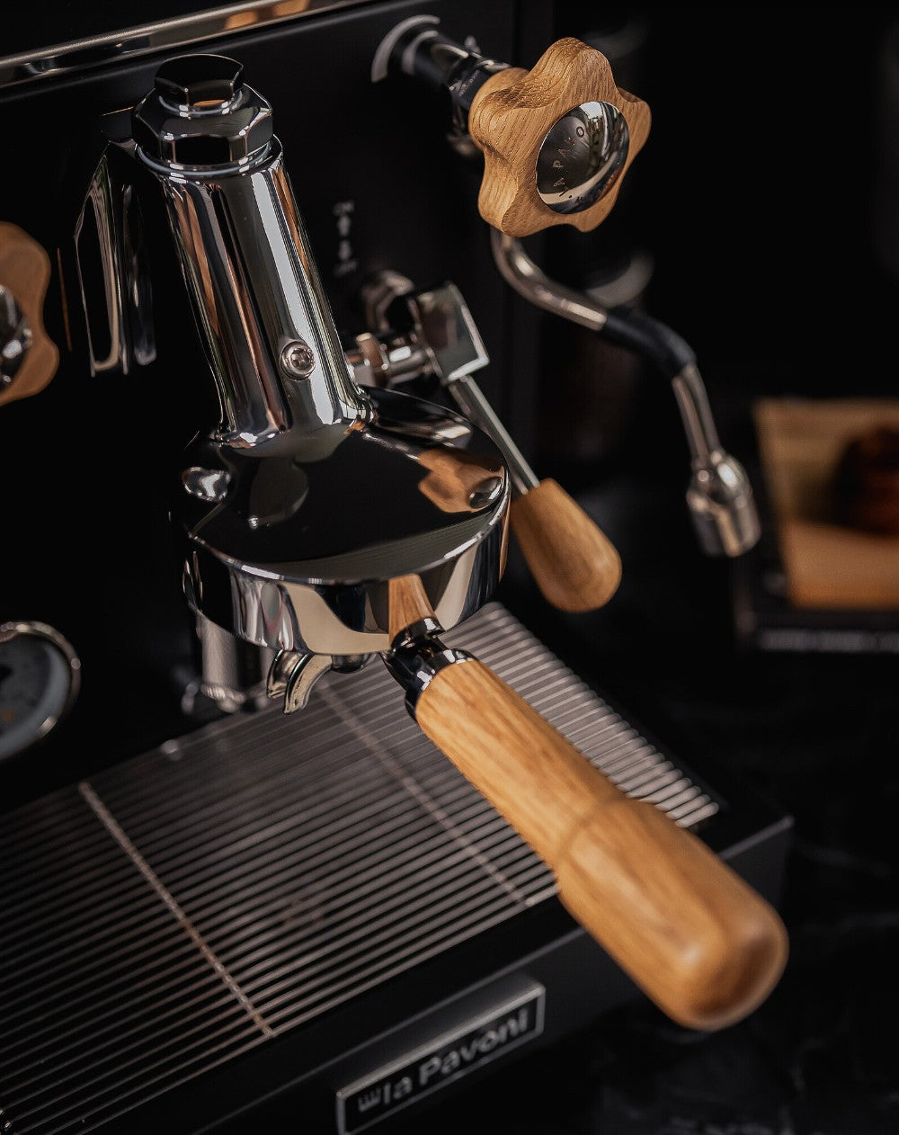 La Pavoni E61 Rotary Valve Wood Kit
