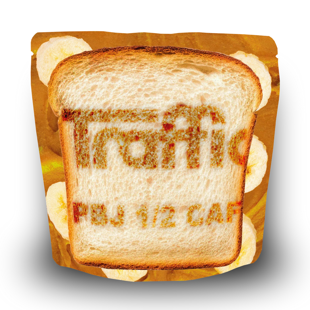 Traffic - PBJ 1/2-Caf Coffee Beans