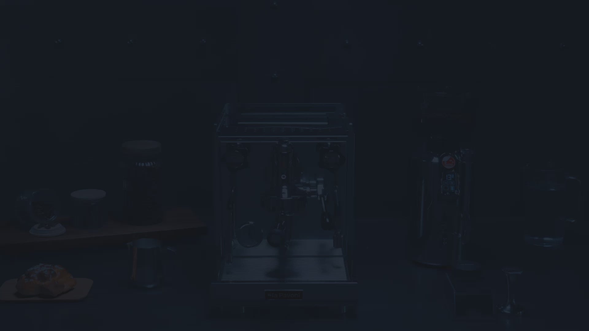 Load video: La Pavoni Cellini Classic Espresso Machine