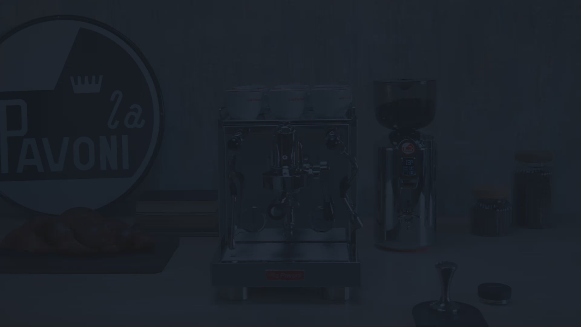 Load video: La Pavoni Cellini Evolution Espresso Machine
