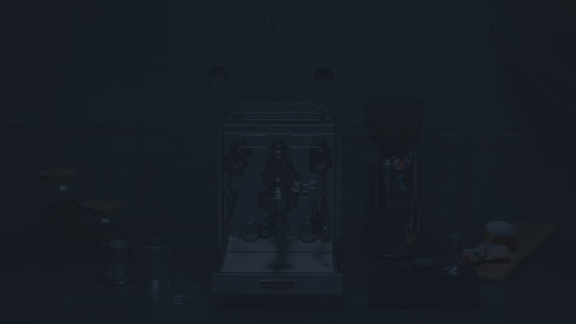 Load video: La Pavoni Botticelli Evolution Espresso Machine