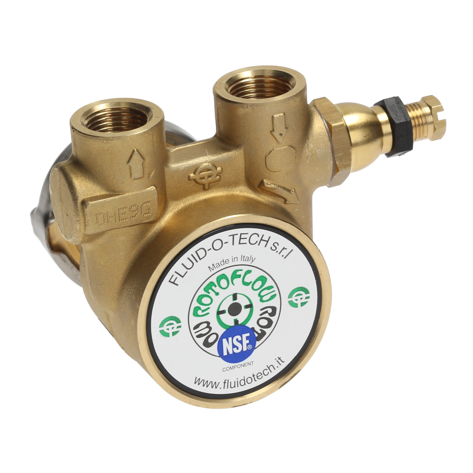 Fluid-O-Tech Rotoflow Rotary Vane Water Pump (50L/h) — Coffee Addicts