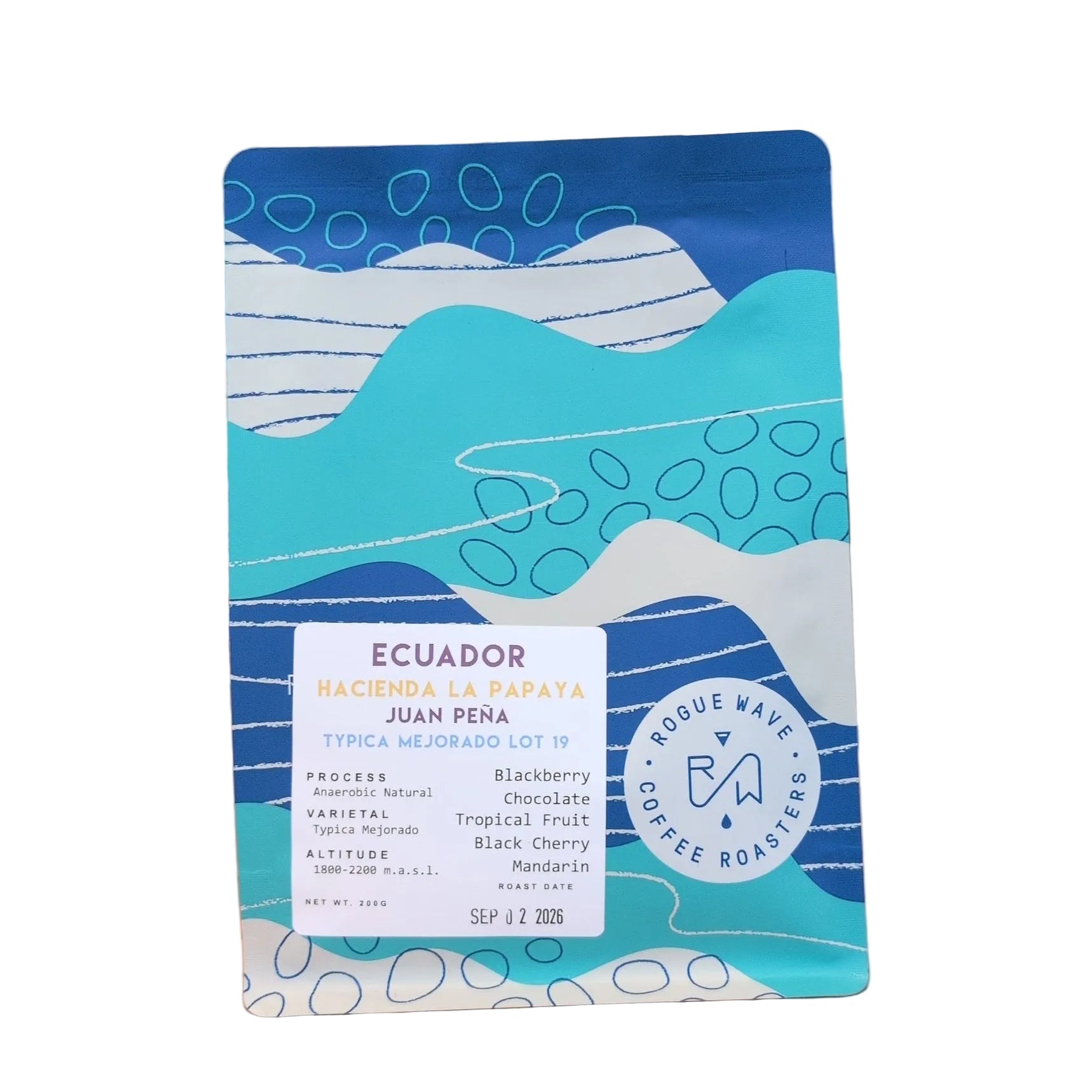 Rogue Wave - Ecuador - Hacienda La Papaya 120hr Anaerobic Coffee Beans
