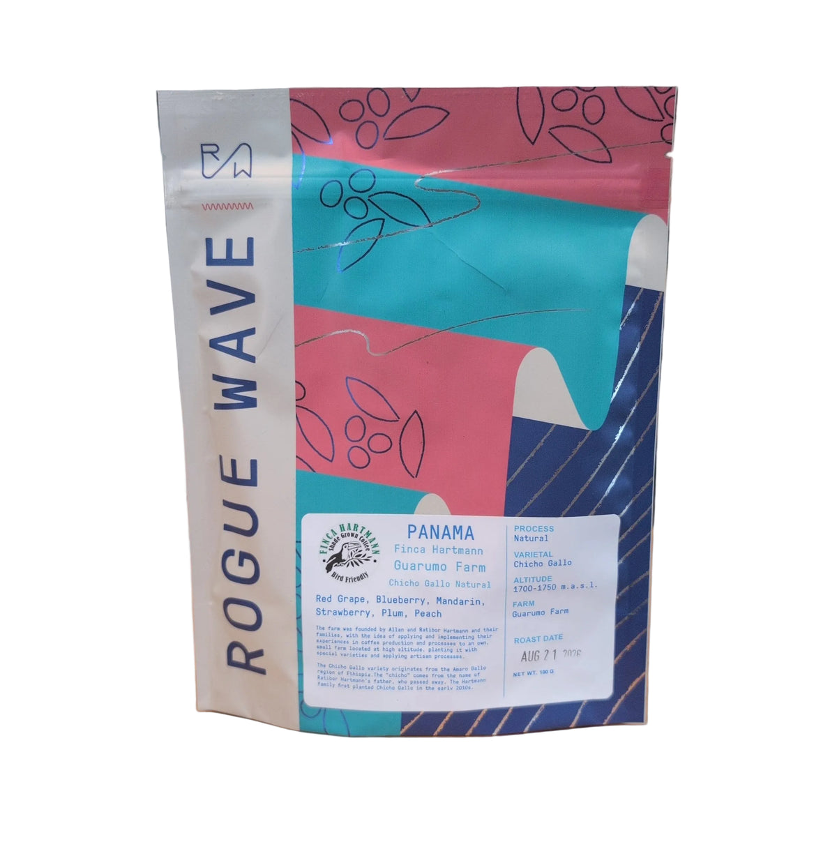 Rogue Wave - Panama - Finca Hartmann Chicho Gallo Coffee Beans