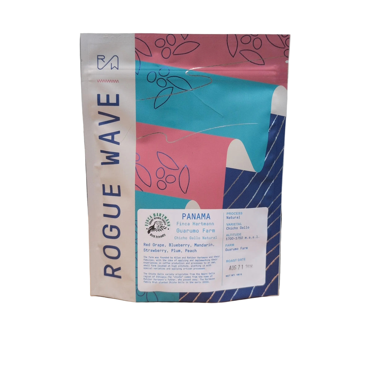 Rogue Wave - Panama - Finca Hartmann Chicho Gallo Coffee Beans