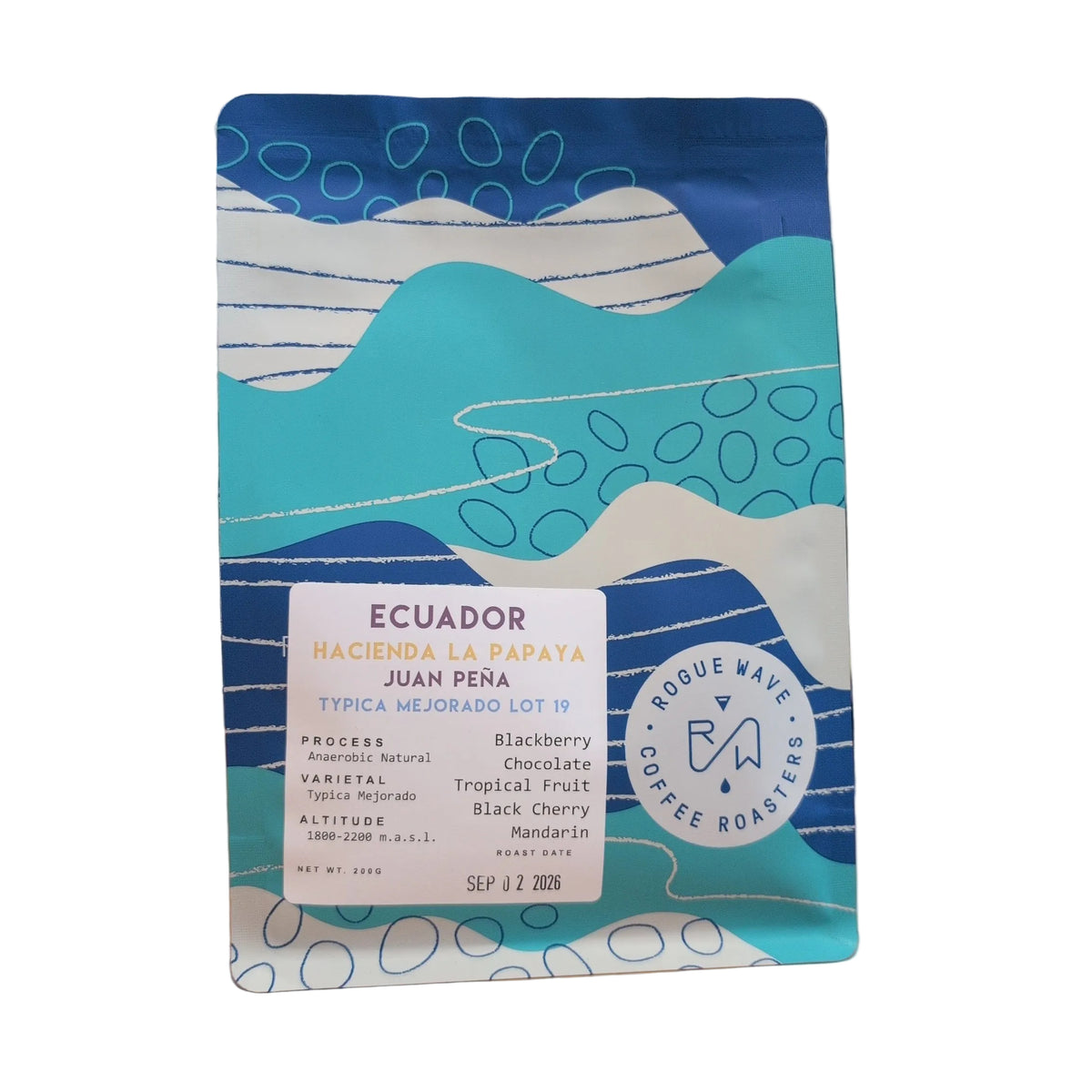 Rogue Wave - Ecuador - Hacienda La Papaya 120hr Anaerobic Coffee Beans