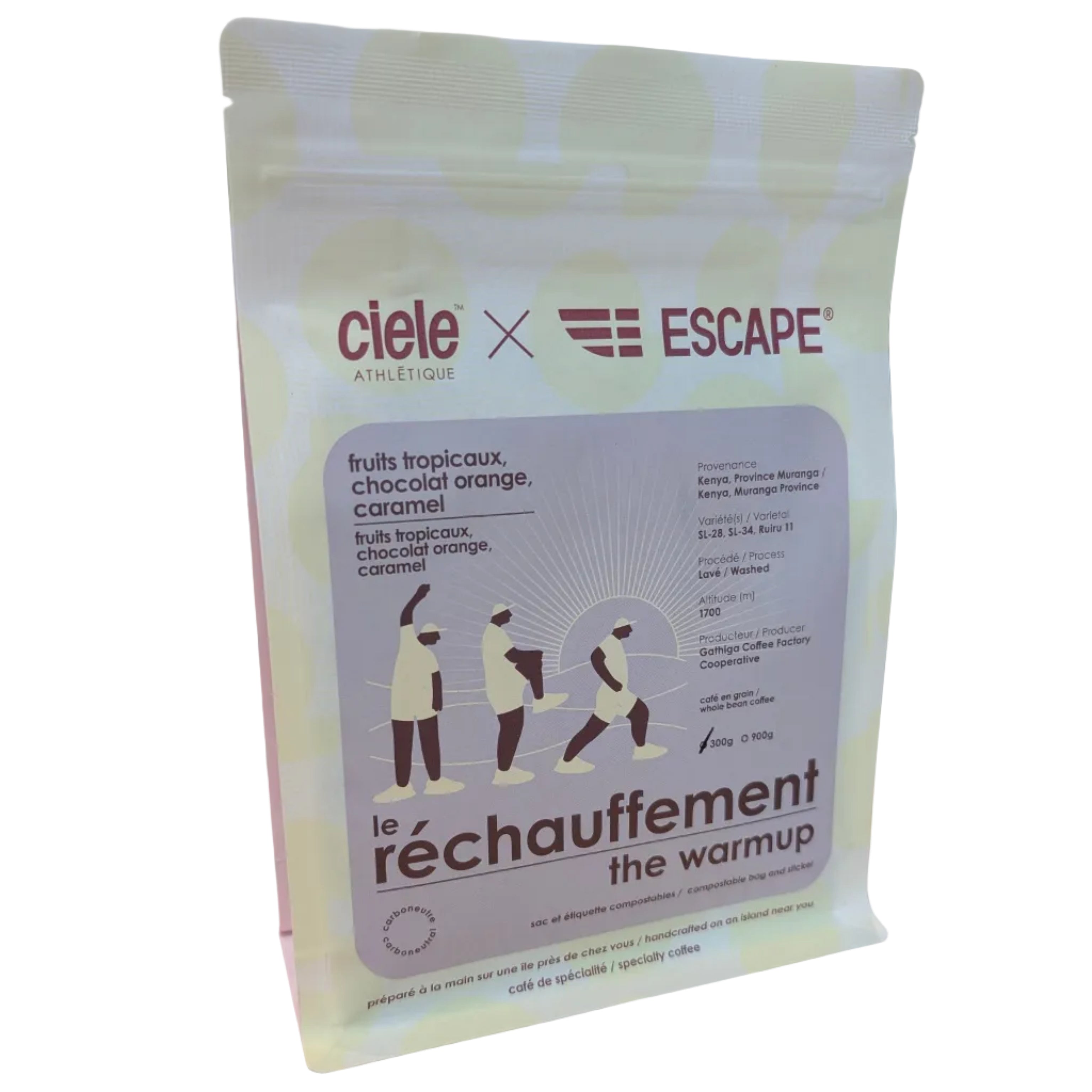 Escape - ciele athletics The Warmup Coffee Beans