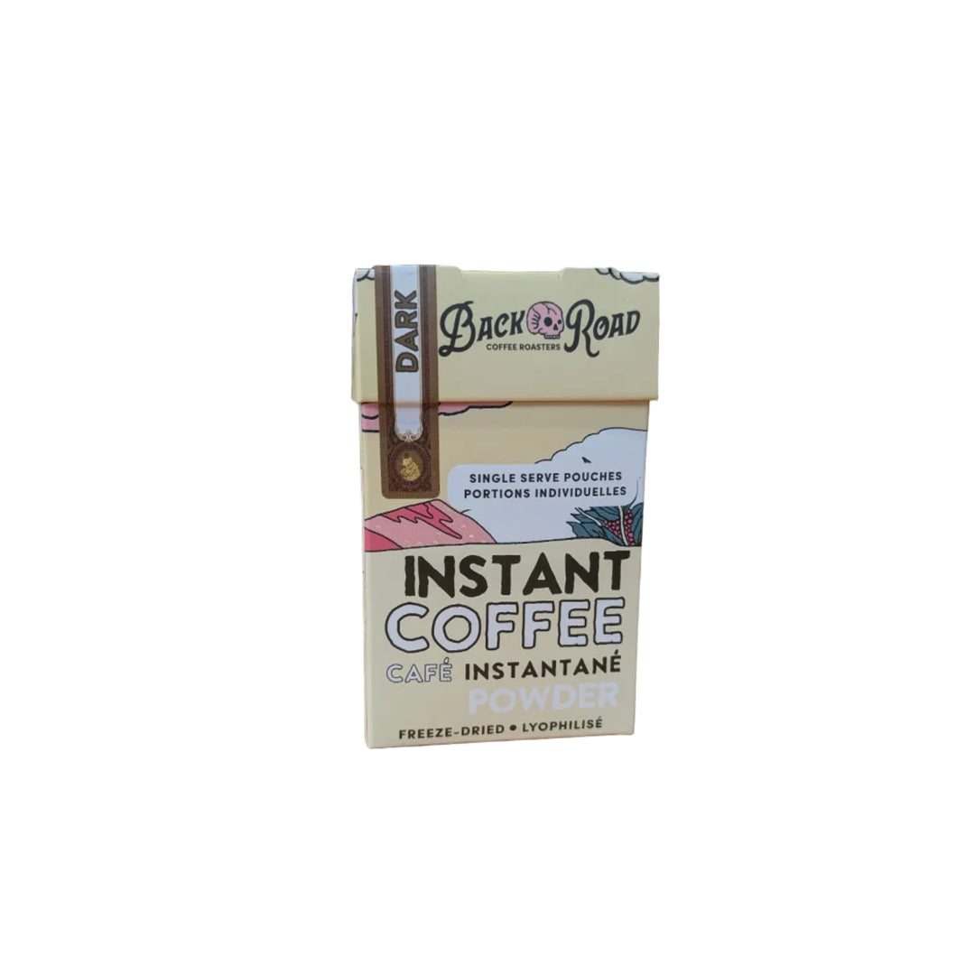 Back Road Coffee Roasters - Dark Profile - Instant Coffee Powder (7 Pack)