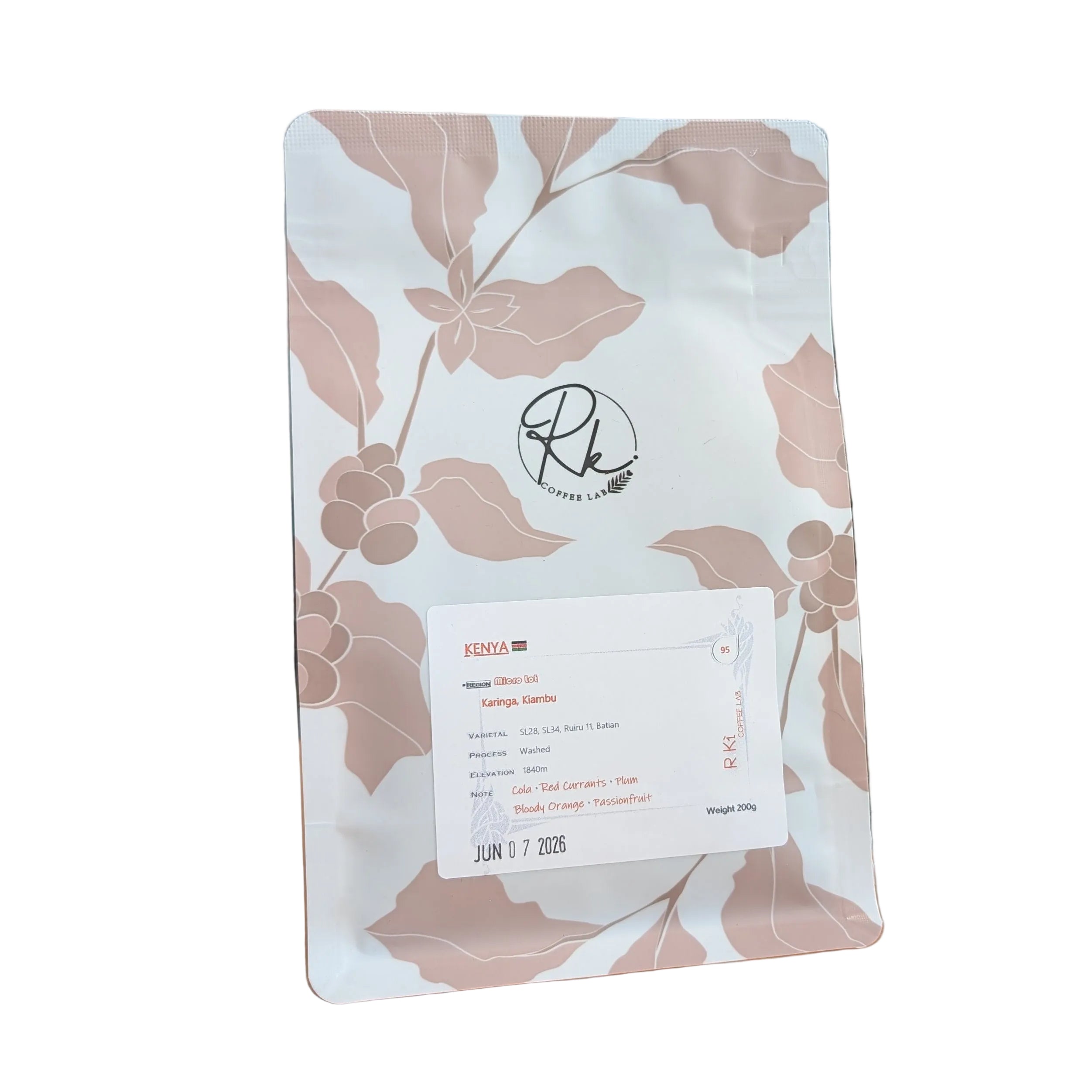 R Ki Coffee Lab - Kenya-Micro Lot-Karinga Kiambu  Coffee Beans