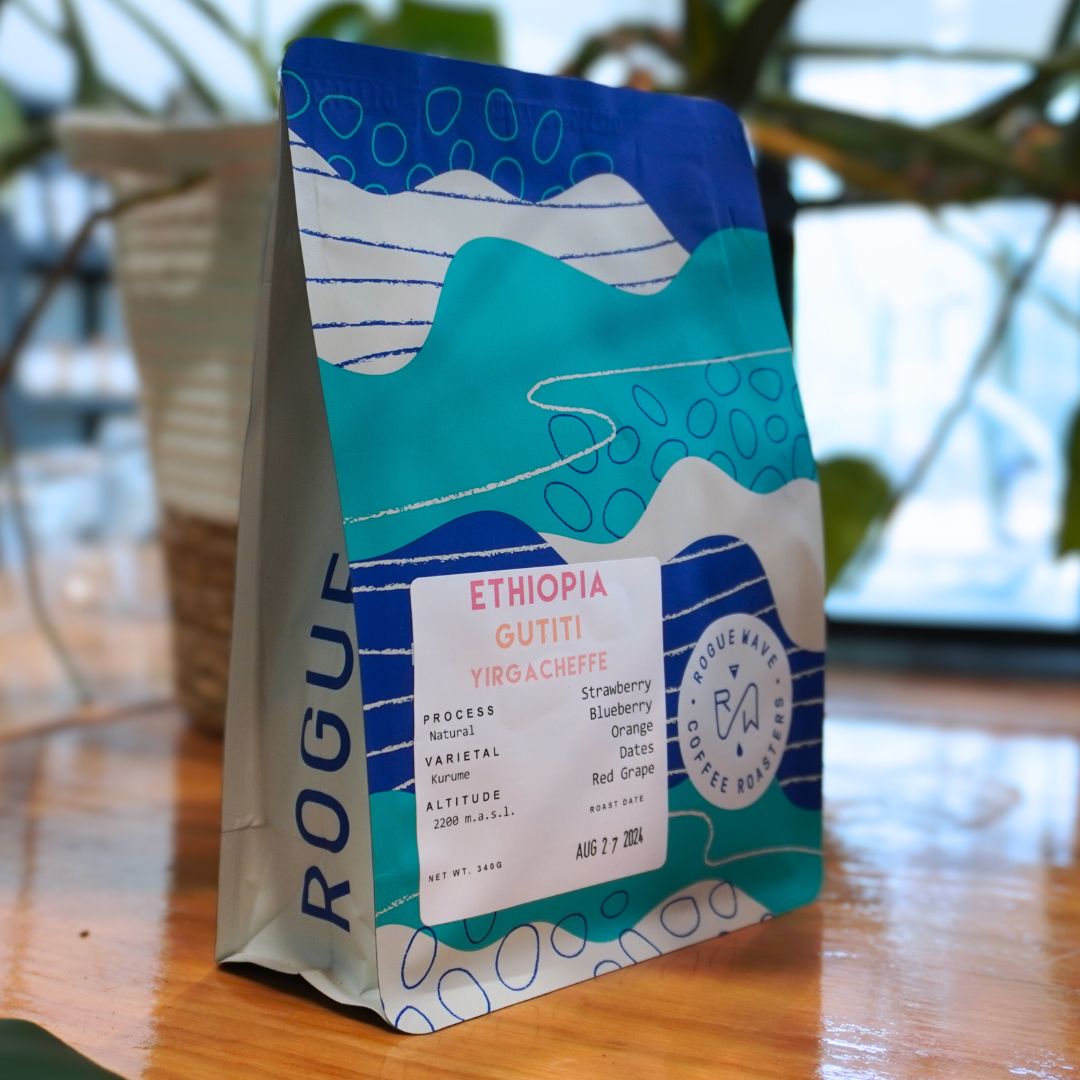 (DISCOUNT) Rogue Wave Ethiopia Gutiti Yirgacheffe Coffee Beans — Coffee