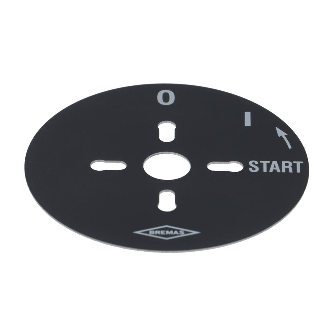Mazzer Manual On/Off/Start Switch Plate