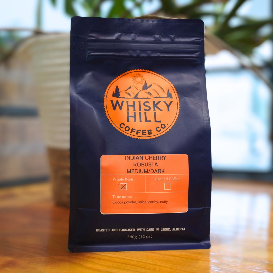 Whisky Hill Indian Cherry Robusta Coffee Beans