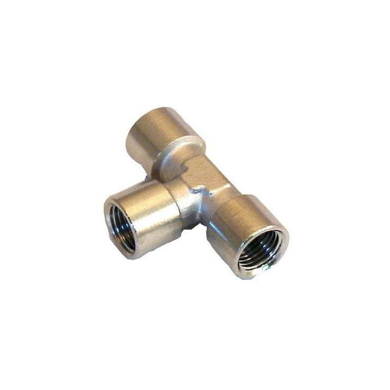1/4" F x 1/4" F x 1/4"F BSP T Fitting - Coffee Addicts Canada