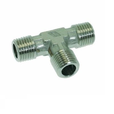1/4" M x 1/4" M x 1/4" M BSP T Fitting - Coffee Addicts Canada
