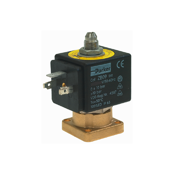 110/115V 50/60HZ 9W Three-Way Parker Solenoid - Coffee Addicts Canada