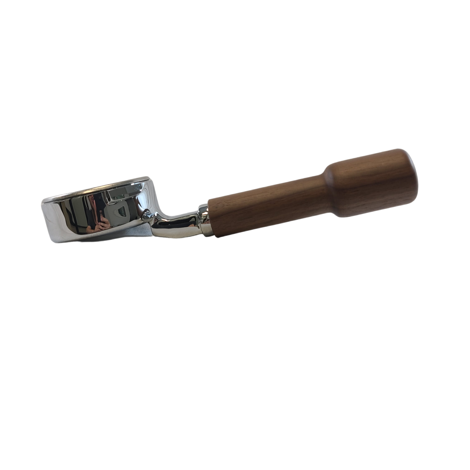 Gaggia Bottomless Portafilter with Wood Handle