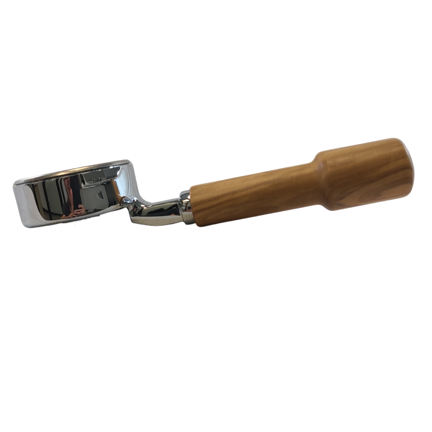 Gaggia Bottomless Portafilter with Wood Handle