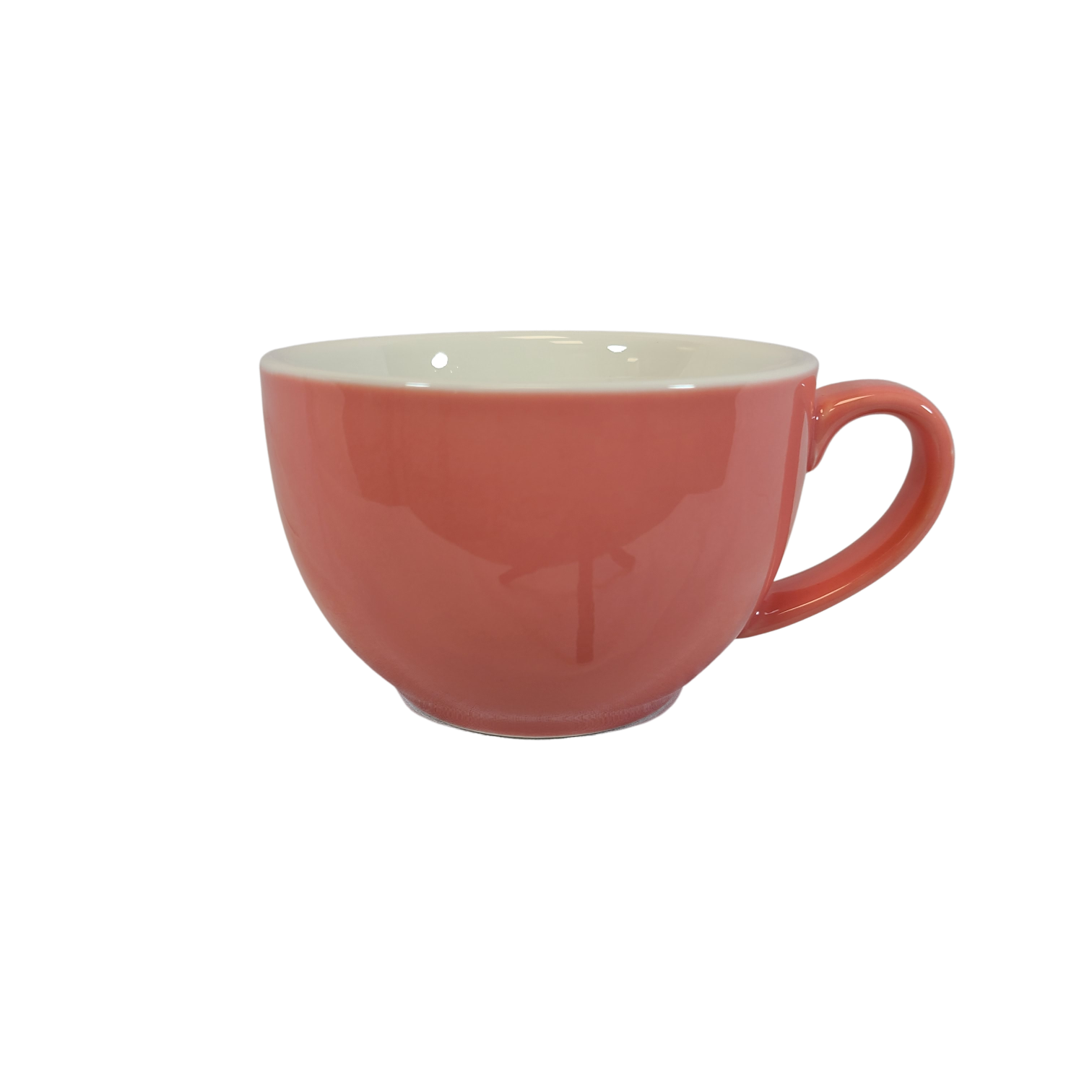 DISCOUNT PROMOS Custom Glossy Ceramic Latte Coffee Mug 12 oz.  Set of 10, Personalized Bulk Pack - Perfect for Tea, Espresso, Cappuccino,  Hot Cocoa - White: Coffee Cups & Mugs