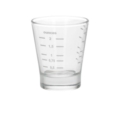 2oz Lined Measuring Shot Glass — Coffee Addicts