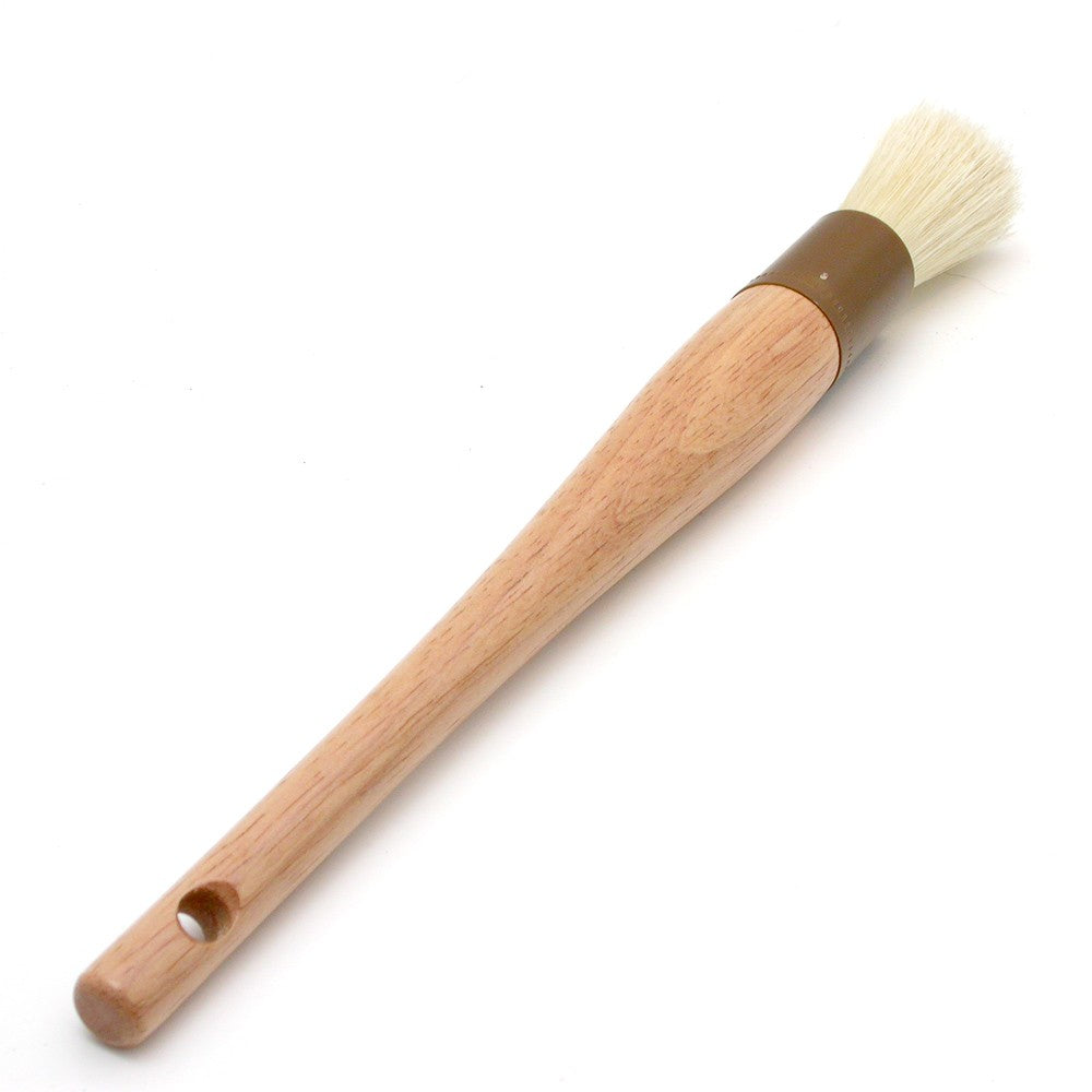 Espresso Grinder Brush - Heavy Wood Handle & Natural Bristles - Coffee Addicts Canada