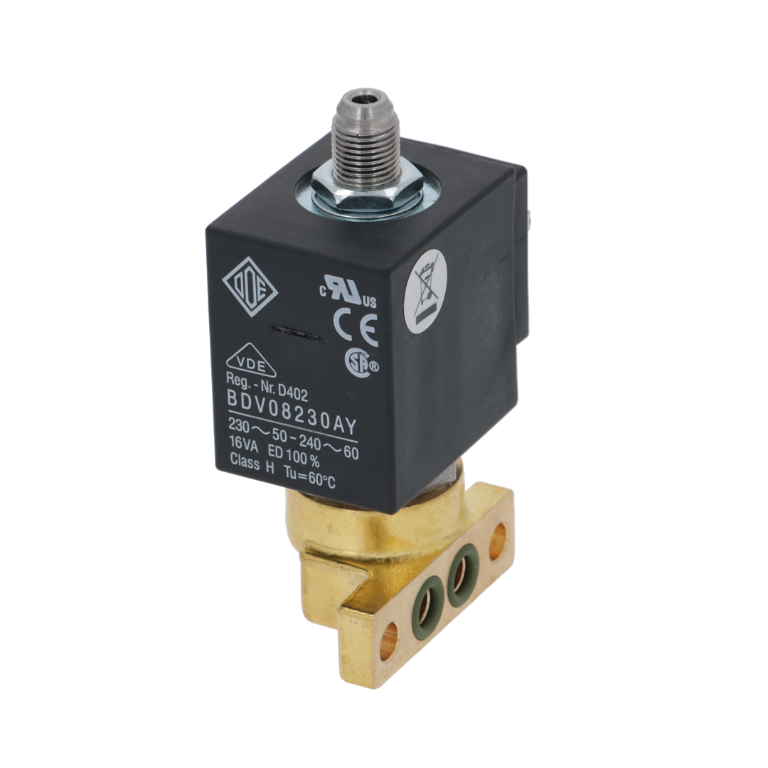 230/240V 50/60 Hz Three-Way ODE Solenoid