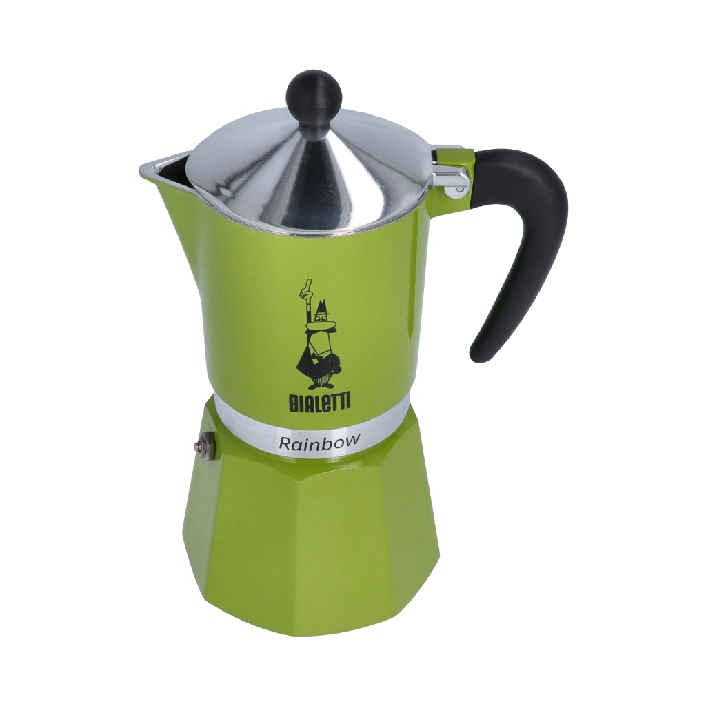 Bialetti Moka Rainbow Stovetop Espresso Maker