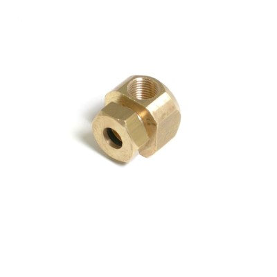 7mm Barb x 1/8" F BSP Brass Elbow Adaptor Compression Fitting - Coffee Addicts Canada