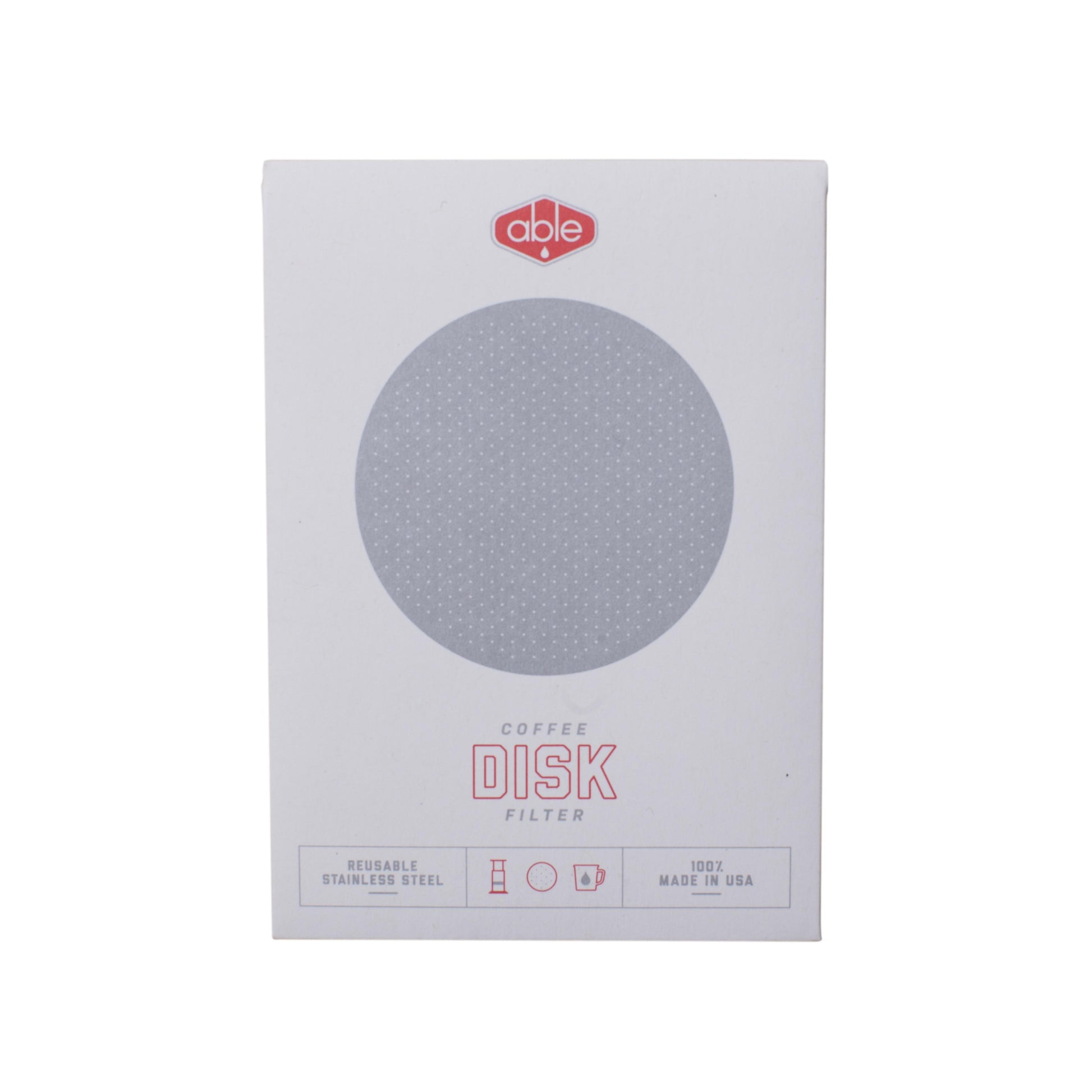 Able Disk Coffee Filter for the AeroPress® - Standard - Coffee Addicts Canada
