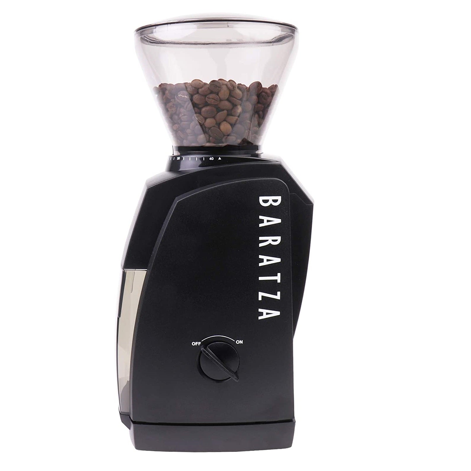 Baratza Encore grinder black side view