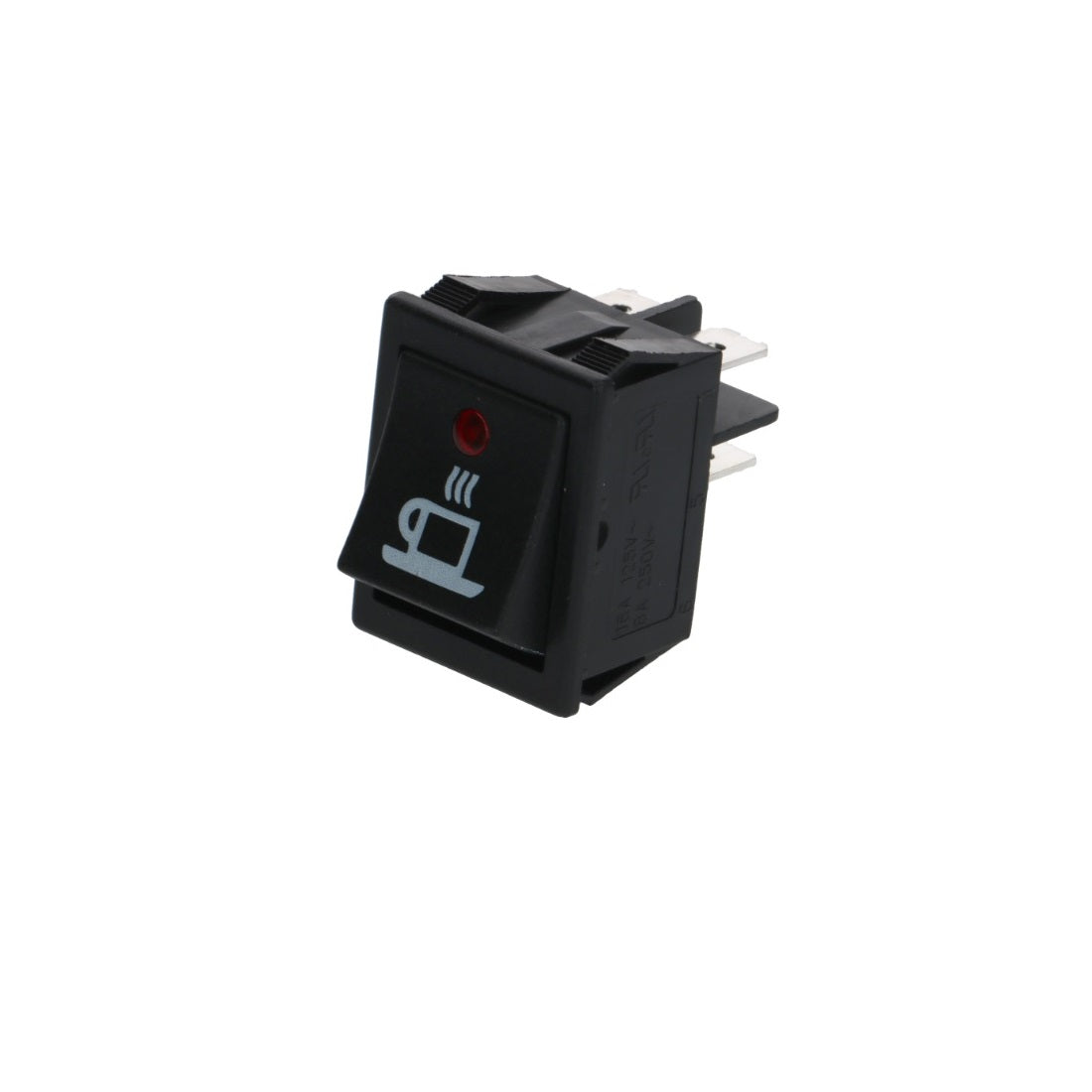 Black On/off Brew Switch With Orange Light and Coffee Symbol - Coffee Addicts Canada