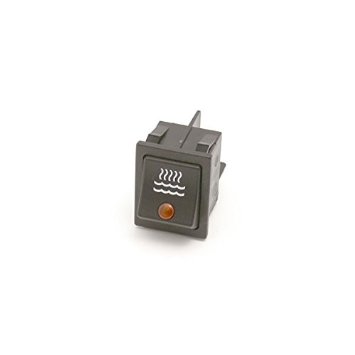 Black On/off Water Switch With Orange Light and Water Symbol - Coffee Addicts Canada
