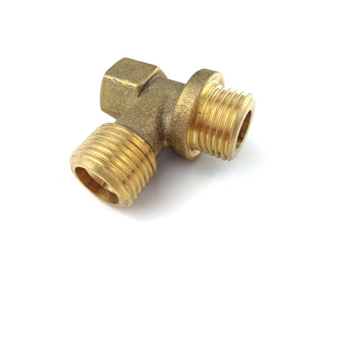 Boiler Fitting 1/2"M-1/2"M-1/4"F - Coffee Addicts Canada