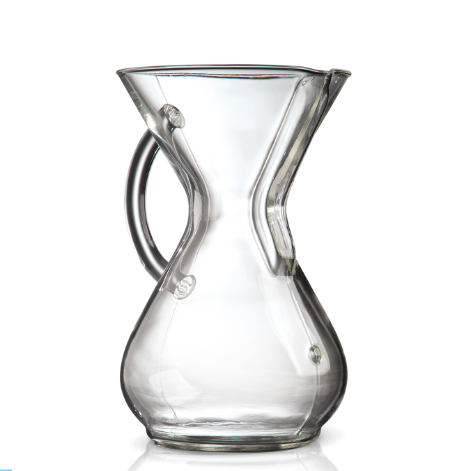 Chemex 6 Cup Glass Handle Coffeemaker - Coffee Addicts Canada