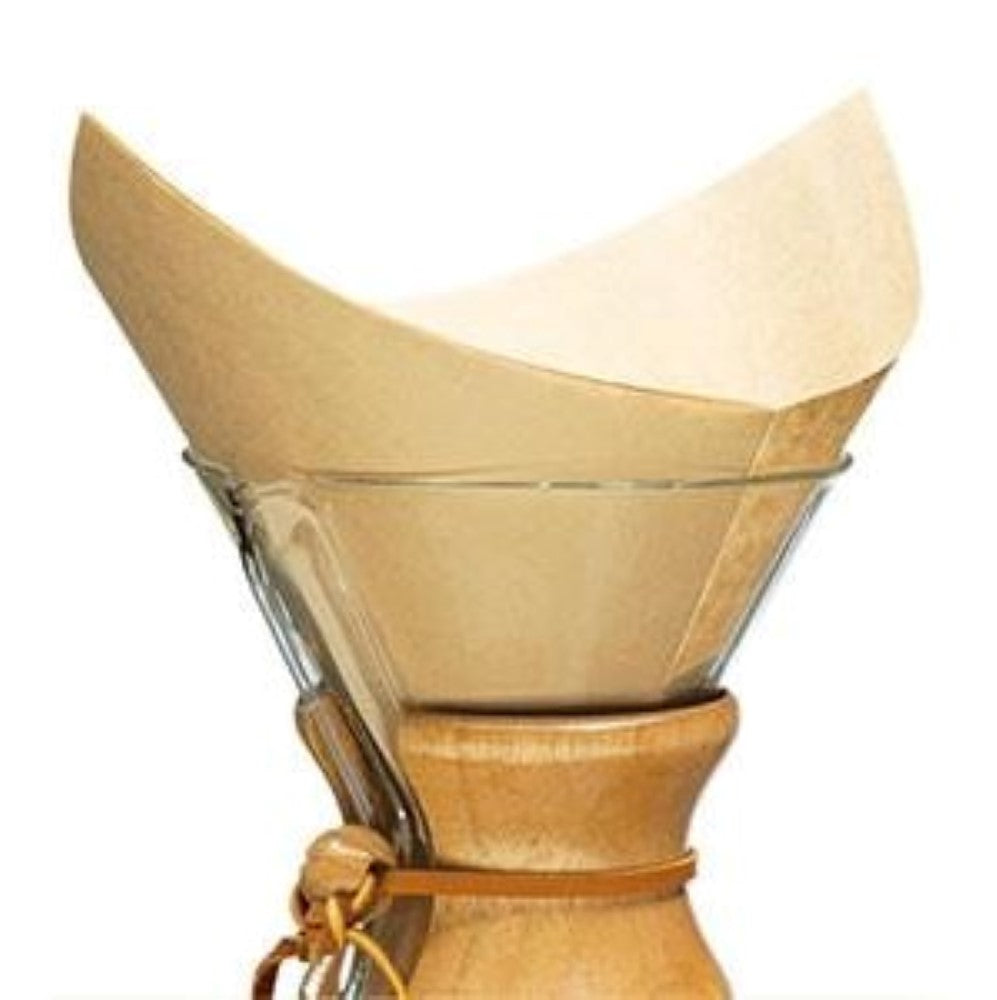 Chemex Unbleached Square Filters - 100pk - Coffee Addicts Canada