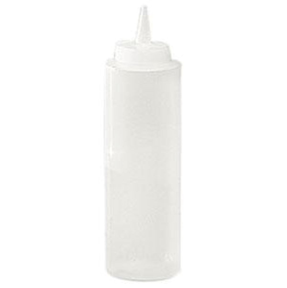 Clear Squeeze Bottle 12oz - Coffee Addicts Canada