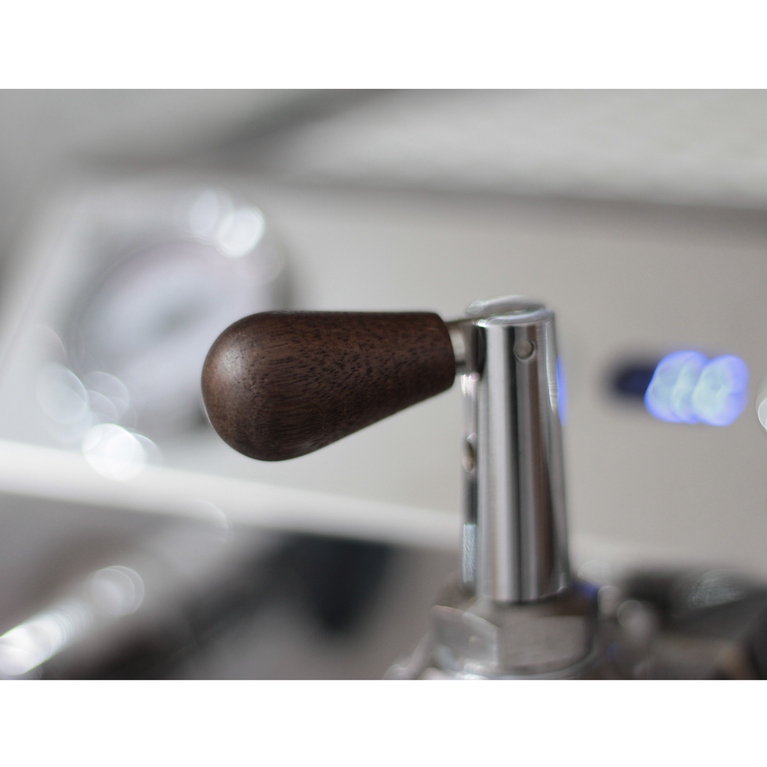Coffee Sensor Flow Control Device Walnut Knob