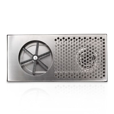 Espresso Parts 7"x15"x7/8" Rinser with Side Spray - Coffee Addicts Canada